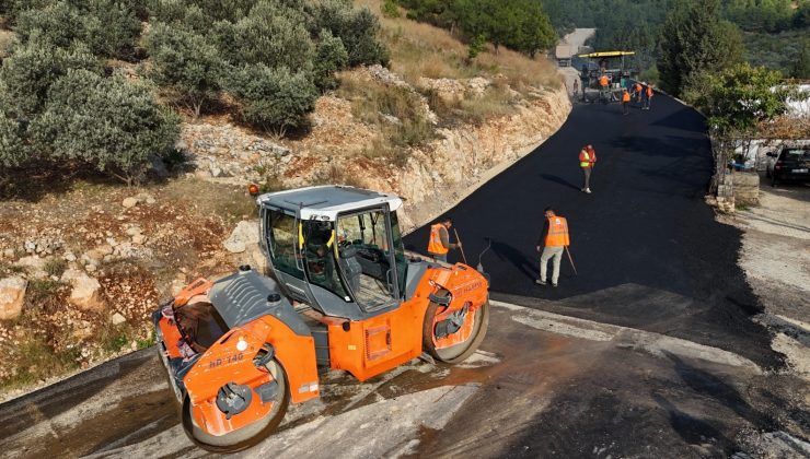 İSKENDERUN TOKİ – SAKIT BAĞLANTI YOLU ASFALTLANDI