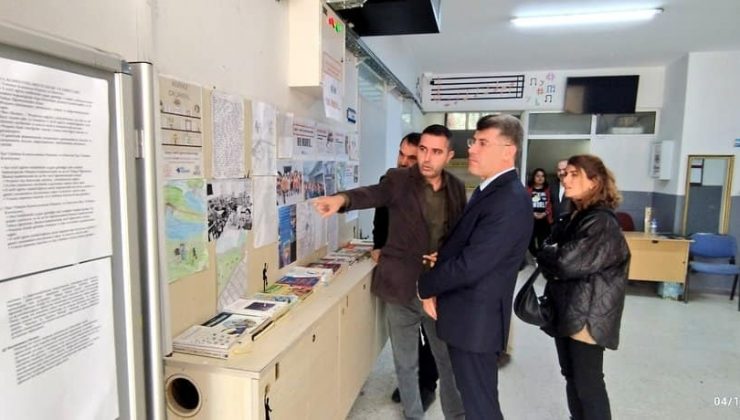 İL MÜDÜRÜ TÜYSÜZ, DEFNE’DE OKULLARI ZİYARET ETTİ