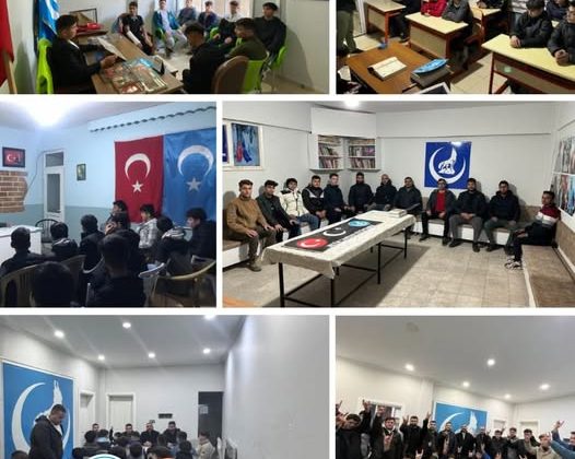 ÜLKÜ OCAKLARI HATAY İL BAŞKANLIĞI HAFTALIK SEMİNERİNİ GERÇEKLEŞTİRDİ