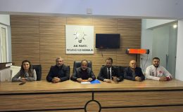 BAŞKAN YALÇIN AK PART İSTİŞARE TOPLANTISINA KATILDI