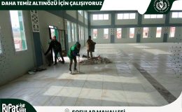 SARI: SOFULAR ÇOK AMAÇLI SALONU HAZIRLIKLARI DEVAM EDİYOR