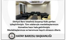 DÖRTYOL BARO LOKALİ YENİLENDİ