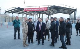 VALİ MASATLI, ZEYTİNDALI KARA HUDUT KAPISI’NDA İNCELEMELERDE BULUNDU