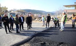 HBB ATİK YAYLA YOLUNU ASFALTLIYOR