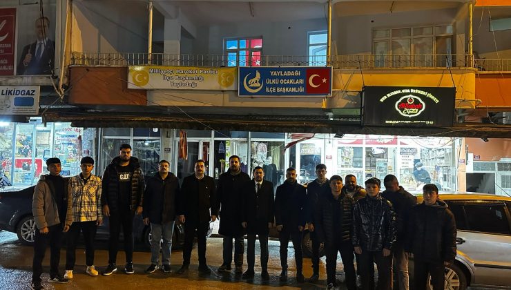 BAŞKAN DÖNER YAYLADAĞI’NDA BOZKURTLARLA BULUŞTU