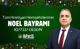 SARI: HRİSTİYAN HEMŞEHRİLERİMİZİN NOEL BAYRAMINI KUTLUYORUM