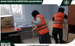 SARI: KARSU ÇOK AMAÇLI SALONUMUZ TERTEMİZ OLDU
