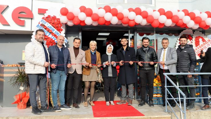 MERKEZ MARKET 4. ŞUBESİ HİZMETE AÇILDI