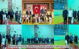 BAŞKAN YALÇIN’DAN İLÇE GENÇLİĞİNE TAM DESTEK