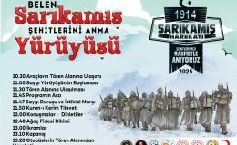 GÜL: “SARIKAMIŞ ŞEHİTLERİNİ UNUTMADIK, UNUTMAYACAĞIZ!”