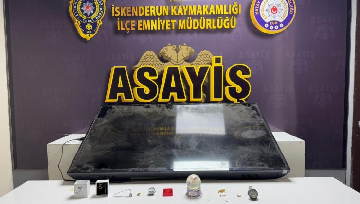 İSKENDERUN’DA KAR KÜRESİ ÇALAN HIRSIZLAR YAKAYI ELE VERDİ
