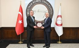 BAŞKAN ÇELİK’TEN REKTÖR EREN’E ZİYARET