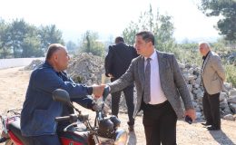 BAŞKAN AMAÇ YAPIMI DEVAM EDEN HAYVAN BARINAĞINI İNCELEDİ