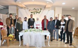 BAŞKAN GÜL PERSONELİNİN NİKAHINI KIYDI