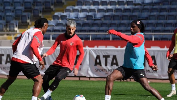 HATAYSPOR KASIMPAŞA MAÇI HAZIRLIKLARINI TAMAMLADI