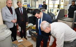 KAYMAKAM YILMAZ PTT’Yİ ZİYARET ETTİ