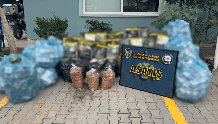 İSKENDERUN’DA ÖĞRENCİLERE SİGARA SATANLARA OPERASYON: 240 BİN LİRA CEZA