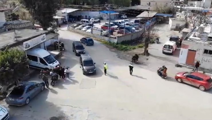 İSKENDERUN’DA TRAFİK KAZALARINI AZALTMAK İÇİN DRON DESTEKLİ TRAFİK DENETİMİ   
