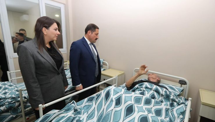 MASATLI ÇİFTİNDEN HUZUREVİNE ZİYARET