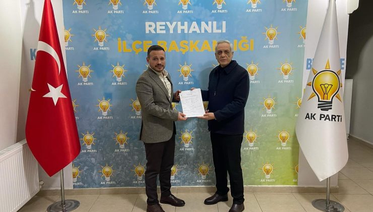 REYHANLI’DA AK PARTİ’YE 70 YENİ ÜYE KATILDI