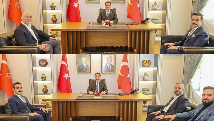 VALİ MASATLI, STK YÖNETİCİLERİNİ KABUL ETTİ