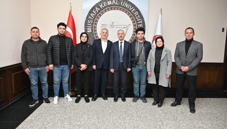 MKÜ VE TÜRKİYE BEYAZAY DERNEĞİ İŞBİRLİĞİ PROTOKOLÜ İMZALADI
