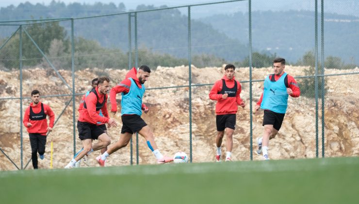 HATAYSPOR ALANYASPOR MAÇI HAZIRLIKLARINA BAŞLADI 