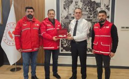 KAYMAKAM AKDAŞ, KIZILAY İL TEŞKİLATINI AĞIRLADI