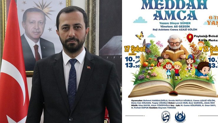 YAYLADAĞI BELEDİYESİ’NDEN ÇOCUKLARA TİYATRO ETKİNLİĞİ