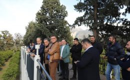 İSKENDERUN ZİRAAT PARKTA İNCELEMELERDE BULUNULDU