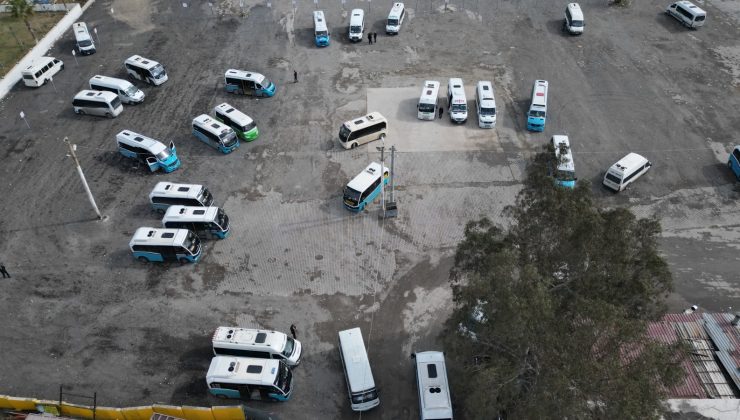 İSKENDERUN’DA DURAKLAMA ALANI YENİLENDİ