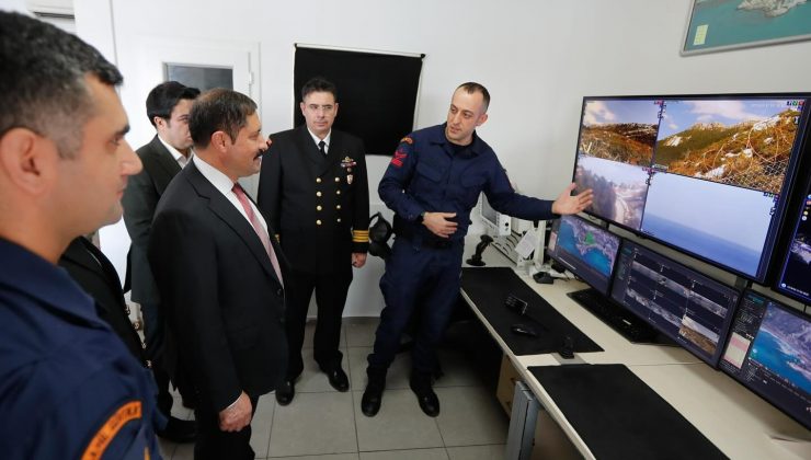 VALİ MASATLI’DAN SAHİL GÜVENLİK KOMUTANLIĞI’NA ZİYARET