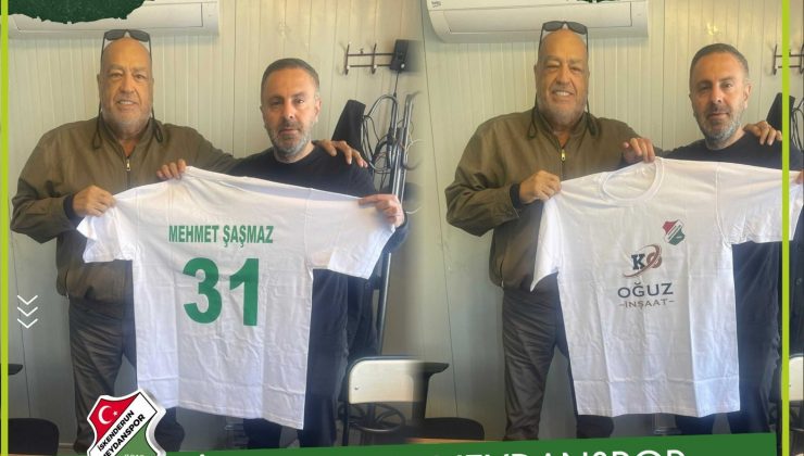 İSKENDERUN MEYDANSPOR’DAN MEHMET ŞAŞMAZ’A ANLAMLI ZİYARET