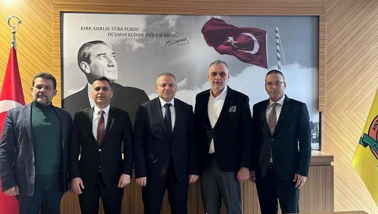 ZİRAAT BANKASI HEYETİNDEN ATSO’YA ZİYARET