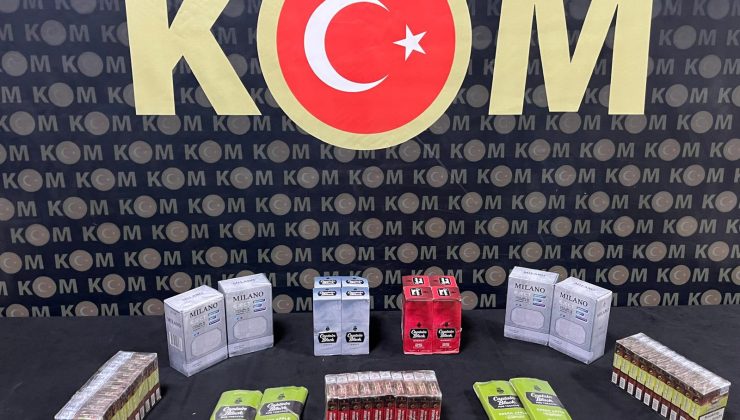 HATAY’DA KAÇAK SİGARA OPERASYONU: 13 GÖZALTI