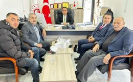 İL MÜDÜRÜ İMREK ESNAF BAŞKANLARINI AĞIRLADI