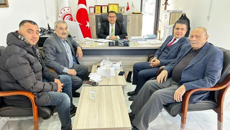 İL MÜDÜRÜ İMREK ESNAF BAŞKANLARINI AĞIRLADI