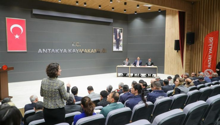 HATAY’DA İL HAYVANLARI KORUMA KURULU TOPLANTISI YAPILDI