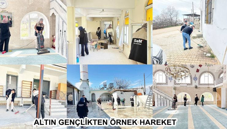 ALTIN GENÇLİKTEN ÖRNEK HAREKET