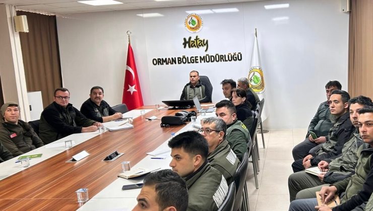 HATAY’DA ORMAN ZARARLILARI İLE MÜCADELE EĞİTİMİ GERÇEKLEŞTİRİLDİ
