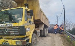 BELEN’DE ASFALT ÇALIŞMALARI ARALIKSIZ SÜRÜYOR
