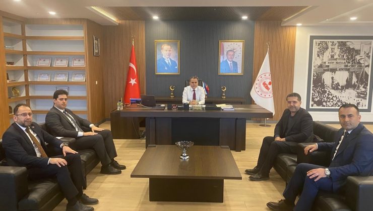 KAYMAKAM AKDAŞ, BAŞHEKİM DAL’I KABUL ETTİ