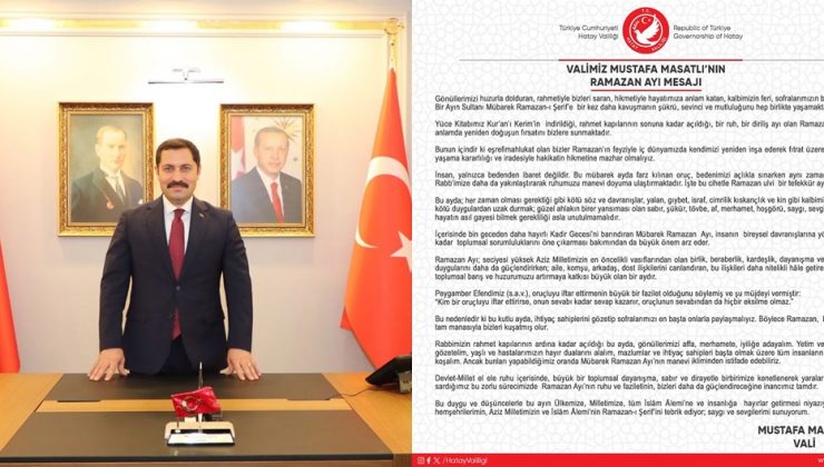 MASATLI: 11 AYIN SULTANI RAMAZAN BİZLERİ RAHMETİYLE KUCAKLASIN