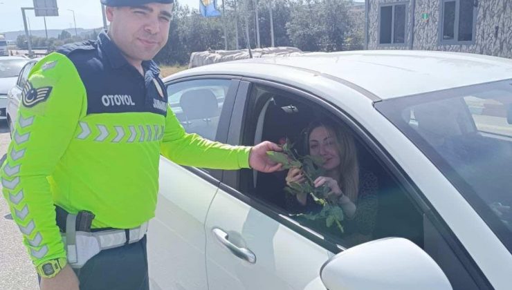 8 MART DÜNYA KADINLAR GÜNÜ’NDE JANDARMADAN KADINLARA JEST   