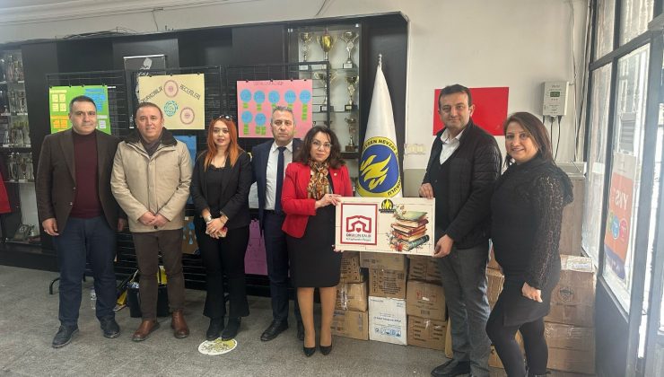 HATAY’DA LİSEYE 3 BİN KİTAP BAĞIŞLANDI