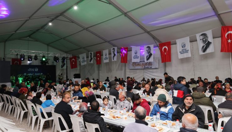 RAMAZAN BEREKETİ HATAY’DA YAŞANIYOR