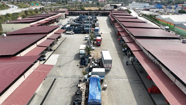 İSKENDERUN SEBZE HALİ YENİLENDİ
