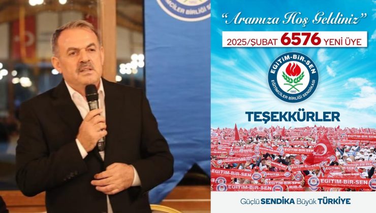 BAYRAKDAR: “ÖRGÜTLÜ MÜCADELEMİZ YENİ ÜYELERİMİZLE GÜÇ BULDU”