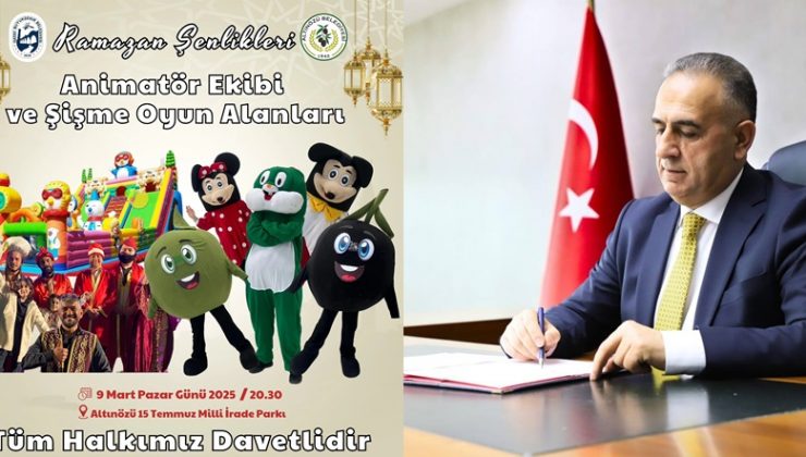 ALTINÖZÜ’NDE RAMAZAN ŞENLİKLERİ COŞKUSU BAŞLIYOR