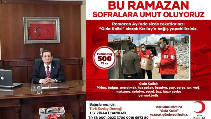 KİMYONOĞLU’NDAN DAYANIŞMA ÇAĞRISI: SOFRALARA UMUT OLALIM!